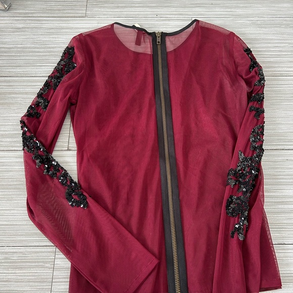 Topshop mesh sequin top like new - Picture 7 of 7